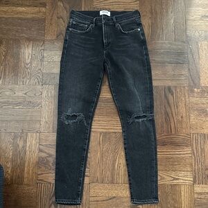 AGOLDE - distressed denim size 25